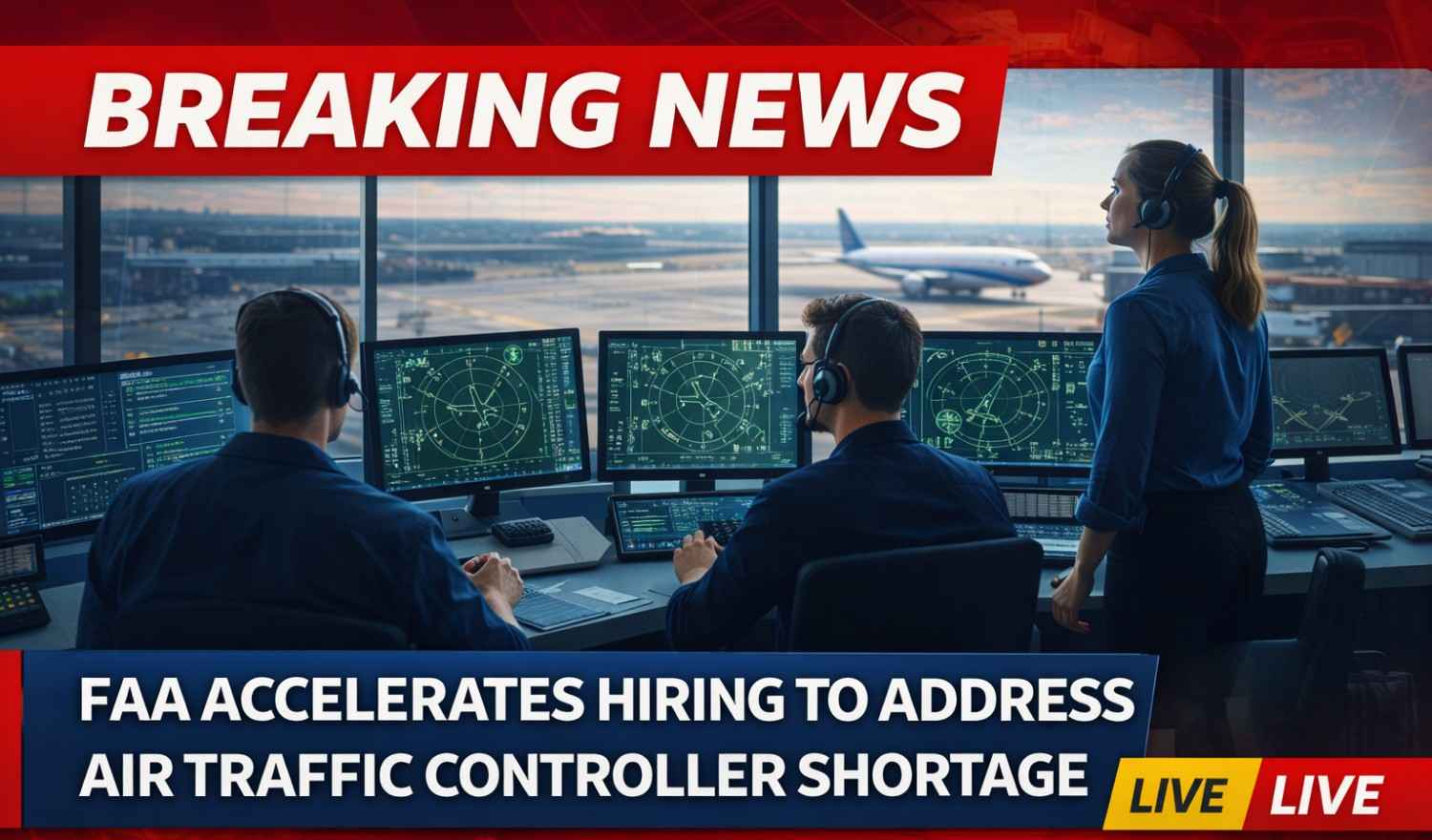 FAA Accelerates Hiring to Address Air Traffic Controller Shortage