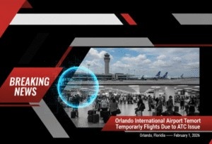 Orlando International Airport Temporarily Halts Flights Due to ATC Issue