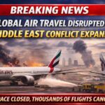 Global air travel disrupted by conflict