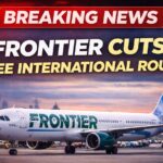 Frontier cuts three international routes
