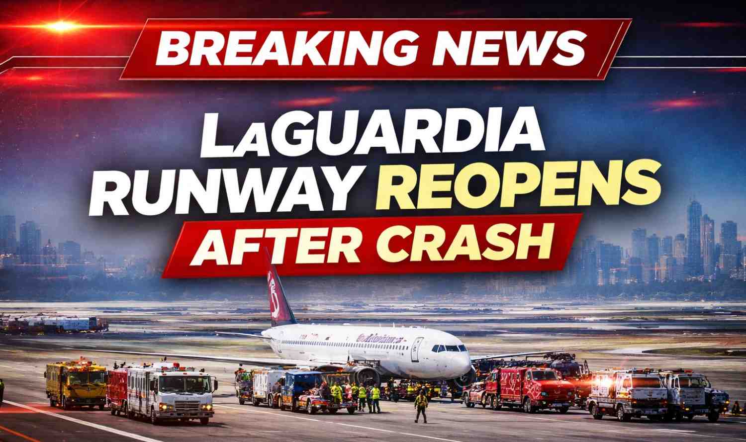 LaGuardia Runway Reopens After Crash
