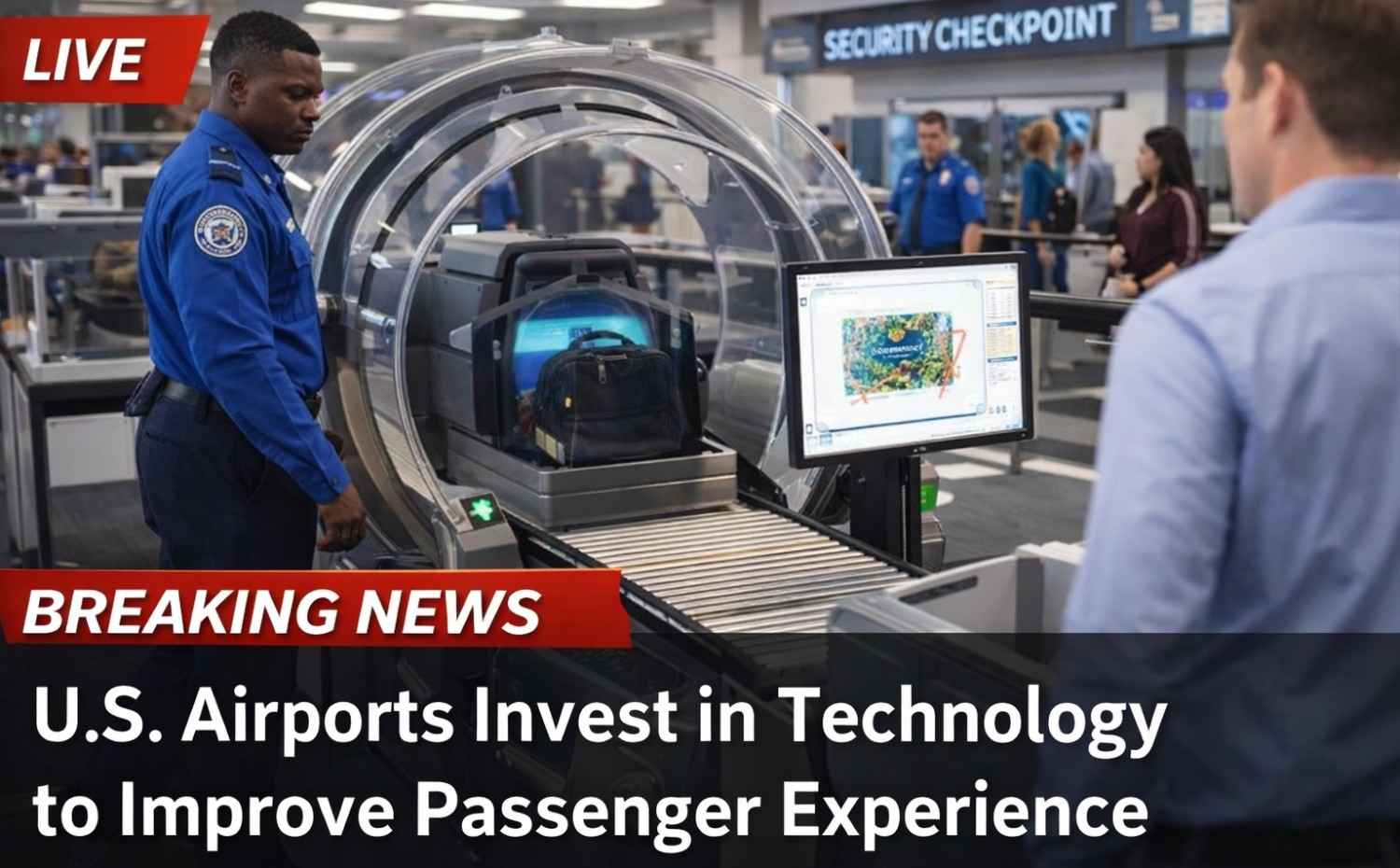 U.S. Airports Invest in Technology to Improve Passenger Experience