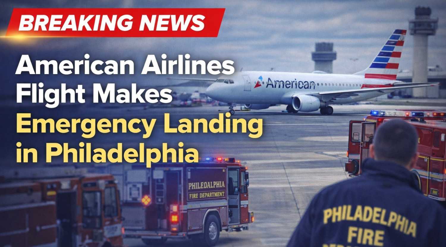 American Airlines Flight Makes Emergency Landing in Philadelphia